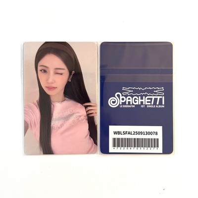 LE SSERAFIM] Spaghetti / Lucky Draw Universal Music 1st Round