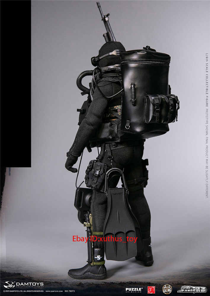 DAMTOYS 1/6 78073 Marine Corps Combat Frogman Action Figure Model