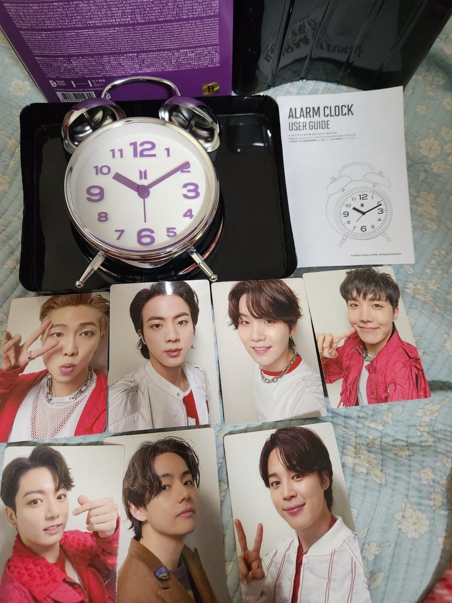BTS PHOTOCARD Official Merch Box #9 official alarm clock | eBay