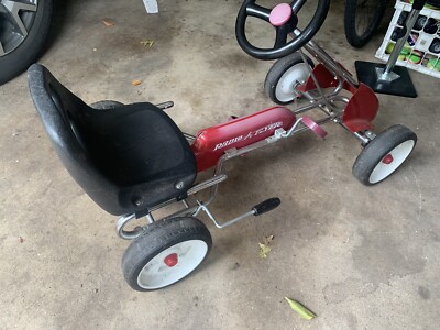 Radio Flyer Pedal Car 87 Speedy Box Car Go-Kart | eBay