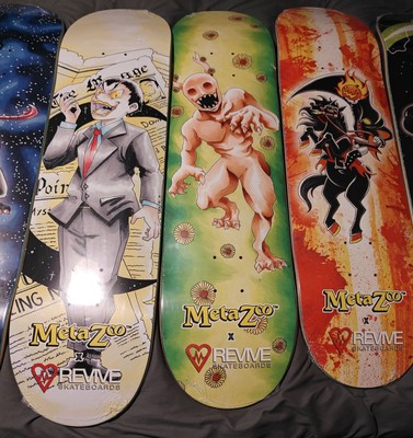Metazoo Revive Skateboard Deck - Lot Of 7 Decks | eBay