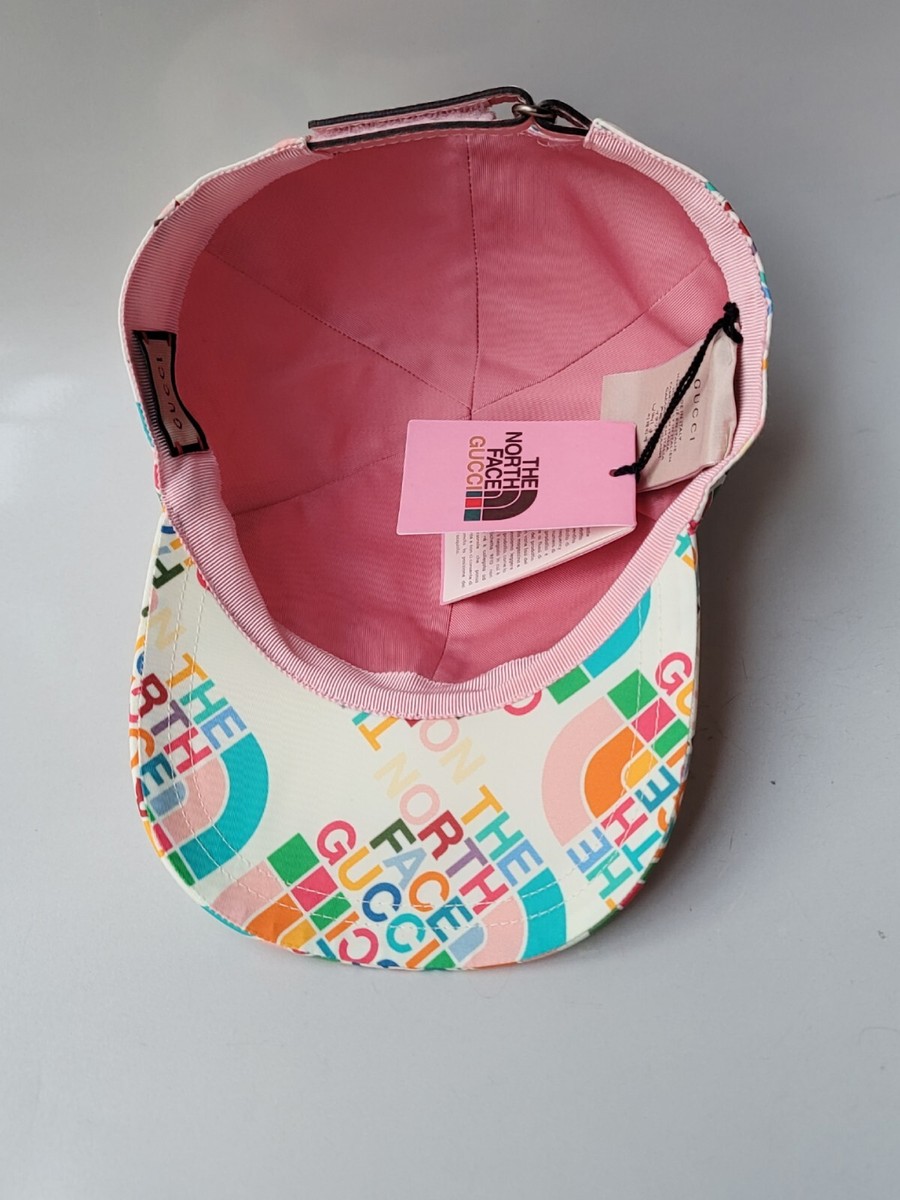 Gucci x North Face Hat Baseball Cap size XL 59cm Unisex Logo NWT