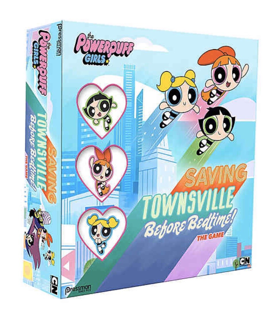 Powerpuff Girls Board Game - Saving Townsville Before Bedtime