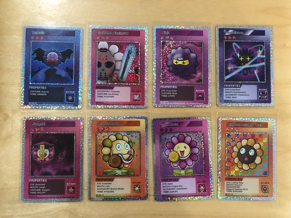 Complete R set - 25 cards] Takashi Murakami Flowers Trading Card