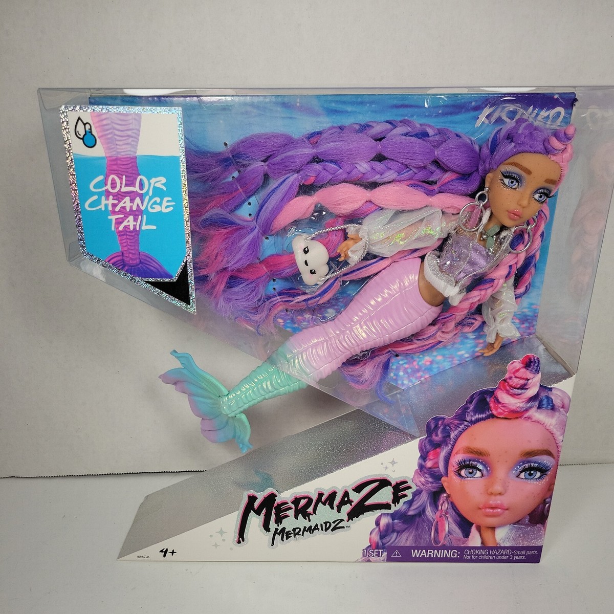 Mermaze Mermaidz Color Change Kishiko Mermaid Fashion Doll with