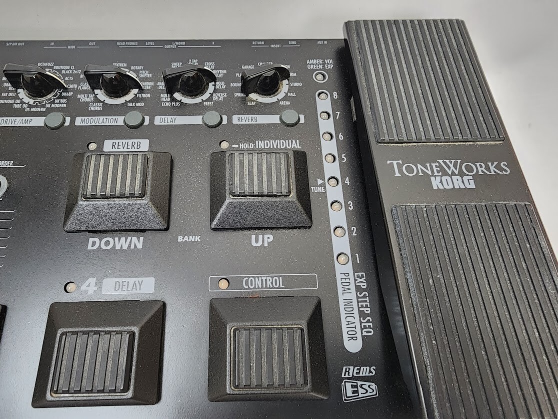 Korg AX3000G ToneWorks Guitar Effects Pedal Multi-Effects | eBay