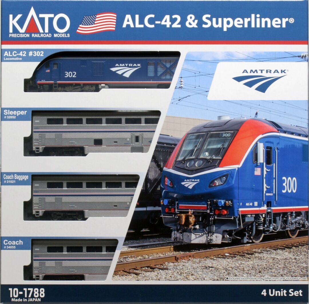 KATO 10-1788 AMTRAK ALC-42 & Superliner 4 Cars Set [N scale] | eBay