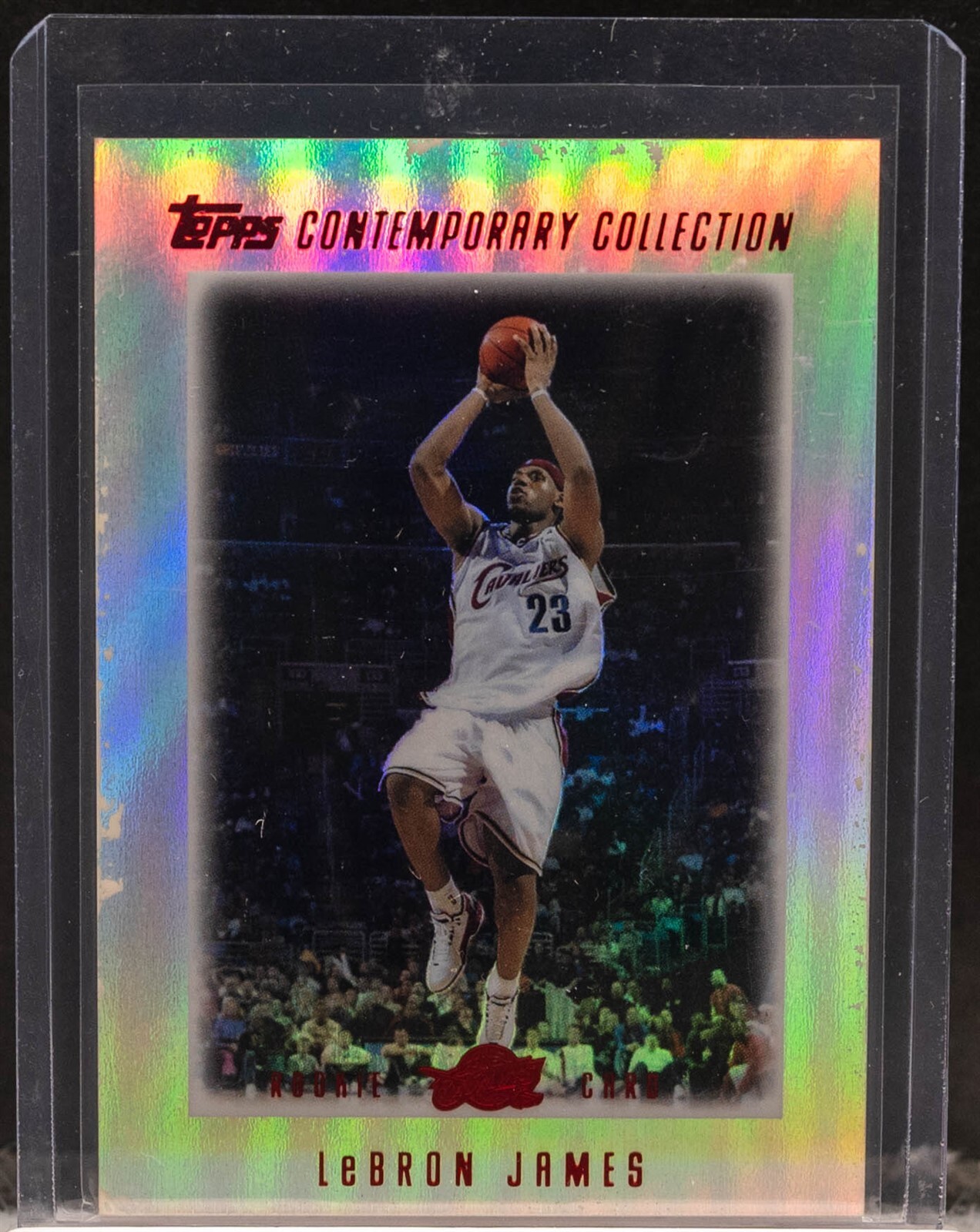 LeBron James 2003 Topps Contemporary Collection #1 Red /225 Price