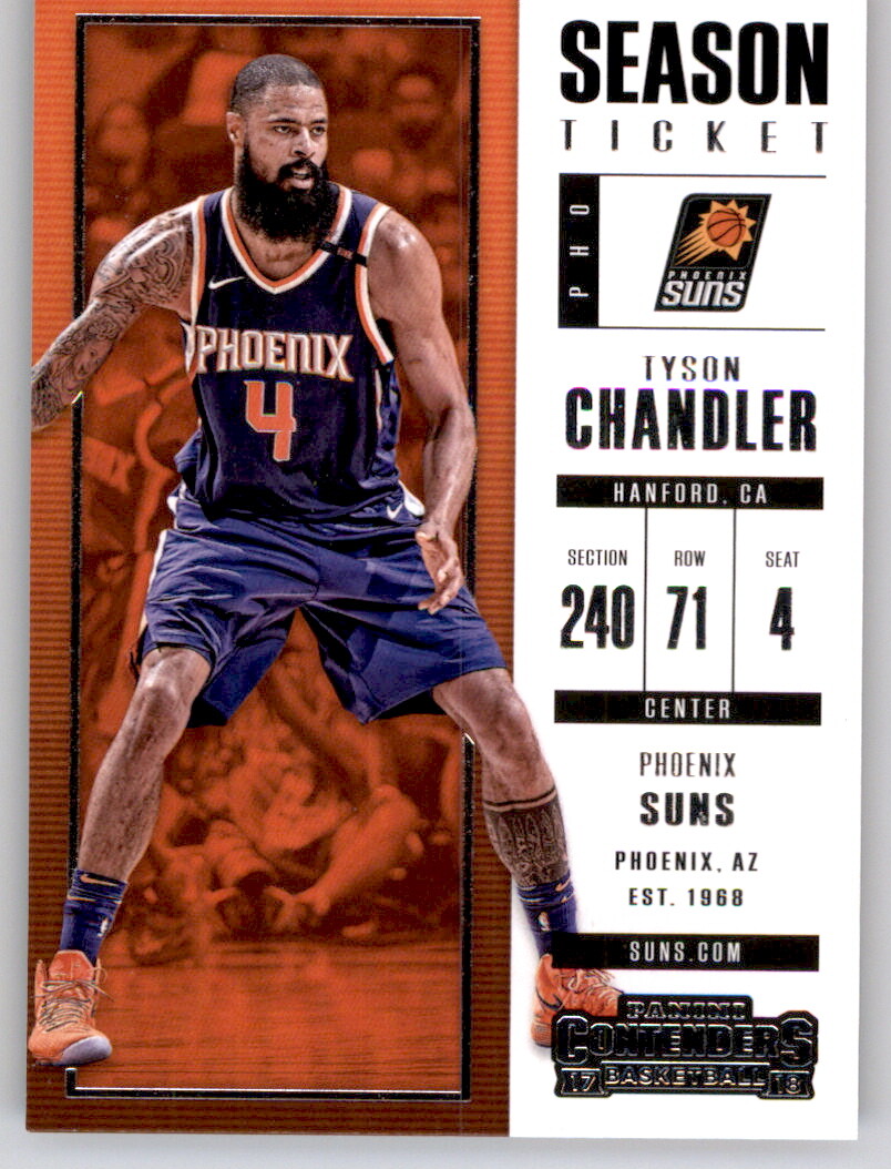 2017-18 Contenders Tyson Chandler NBA PWE Base Card Suns #21 | eBay