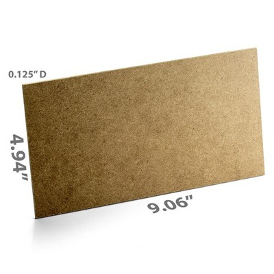 5”x9” MDF Board for Crafts Medium Density Fiberboard Board 1/8