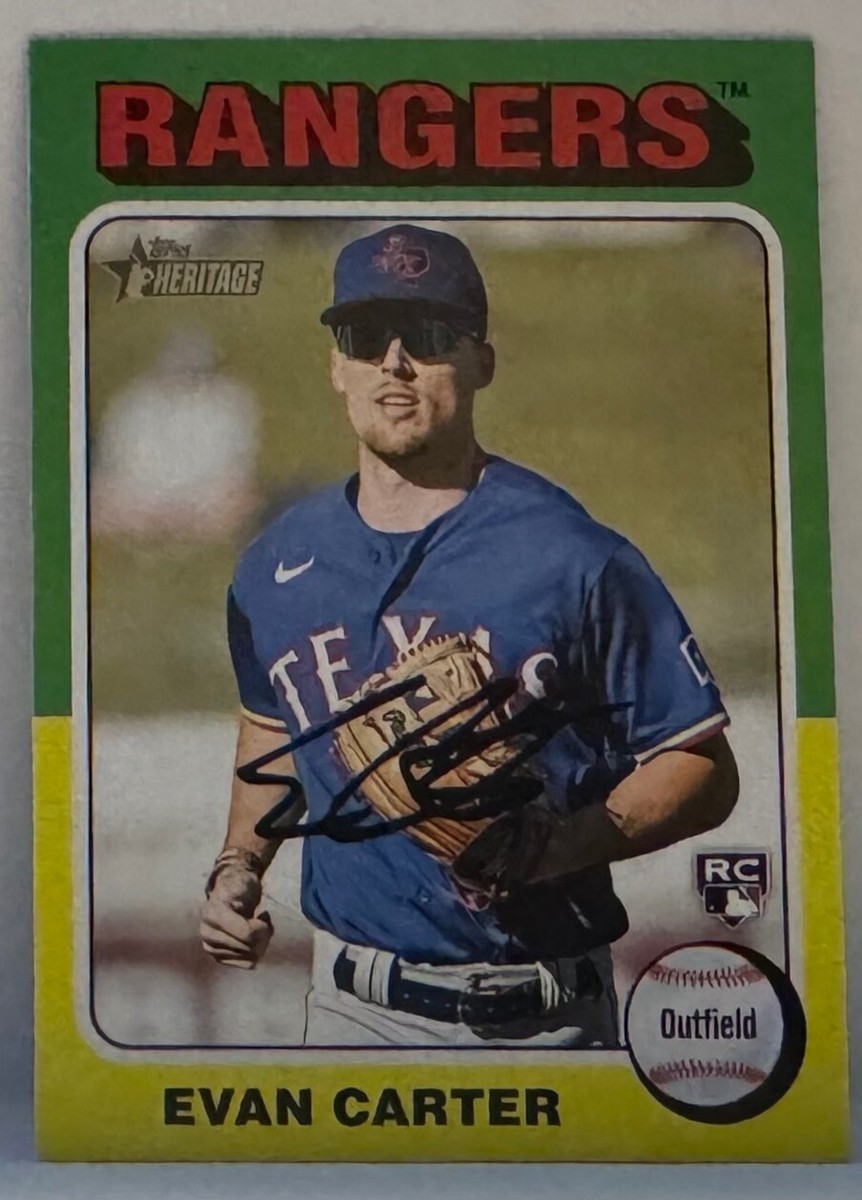 2024 Topps Heritage #170 Evan Carter M12 | eBay