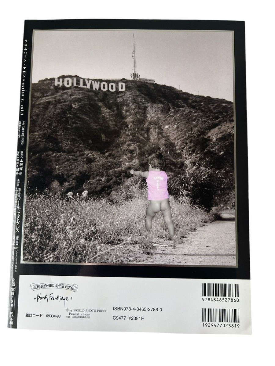 Chrome Hearts Magazine Series 2 Vol. 1 + Poster Stickers & DVD