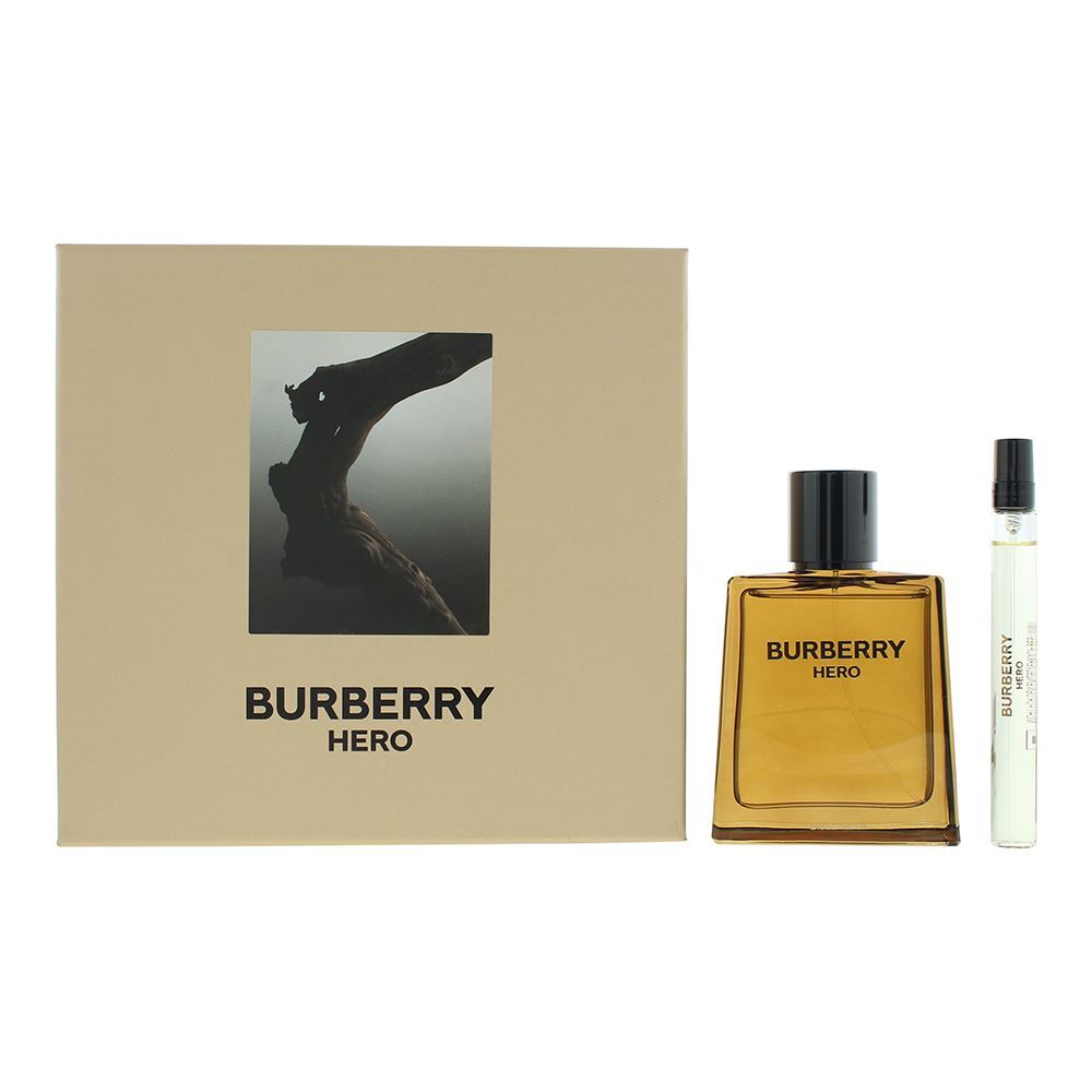 Burberry Hero 2 Piece Gift Set: Eau de Parfum 100ml - Eau de