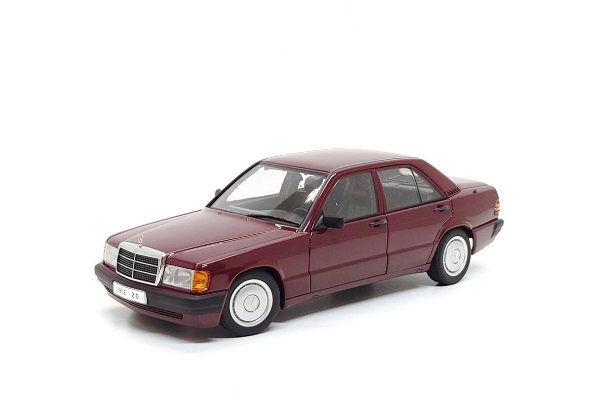 AUTOart 1:18 Mercedes-Benz 190E 2.0 in Barolo Red | eBay