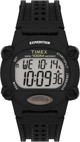 Timex Expedition Field Chronograph Black Dial Nylon 43 mm Men's
