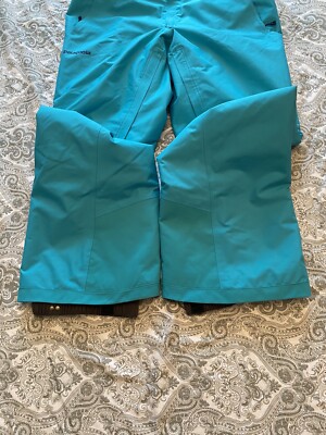 Teal Patagonia H2NO Recco Snow Ski Pants Women's Size M Medium | eBay