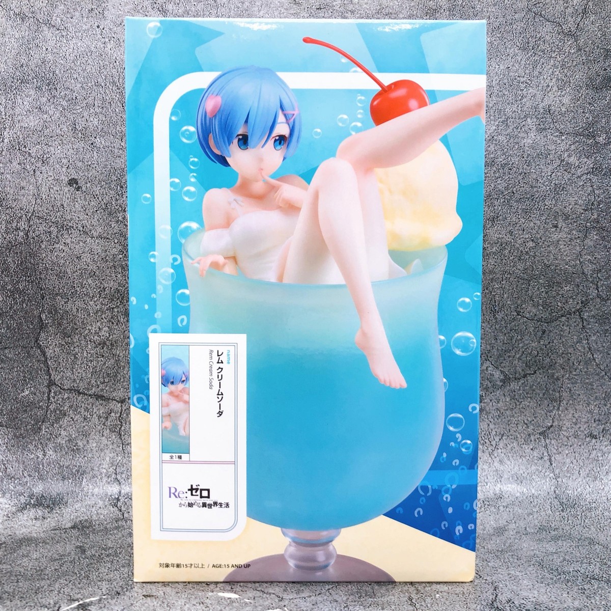 Re:Zero Rem Cream Soda Figure elcoco Japan Sealed FASTSHIP NEW | eBay