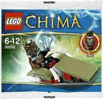 New LEGO 30252 LEGENDS CHIMA Crug's Swamp Jet Polybag Minifigure