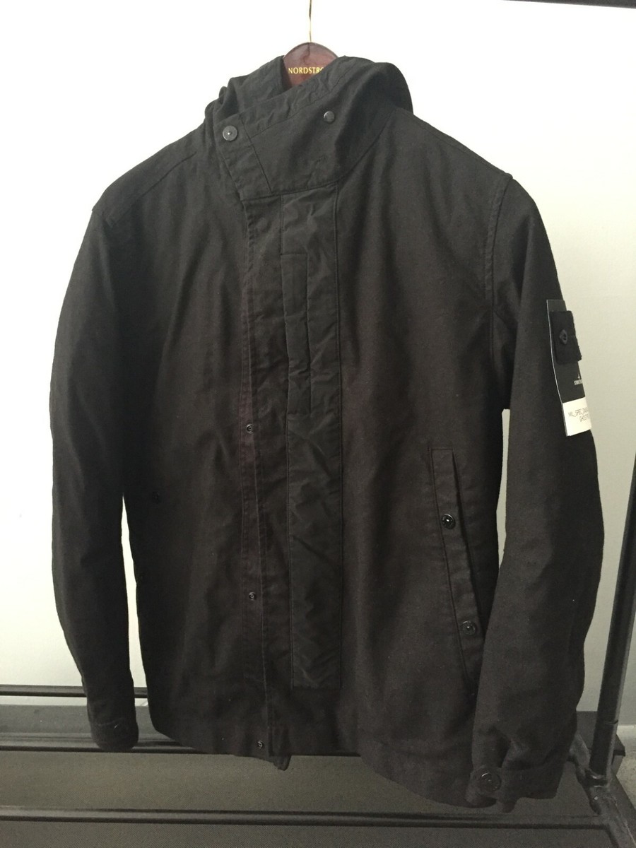 BNWT Stone Island Ghost Piece Mil Spec Diagonal Wool Jacket size M