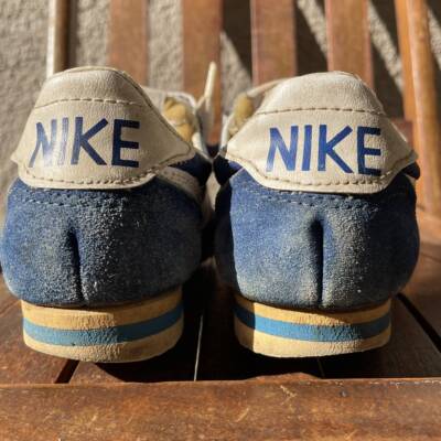 NIKE Cortez Vertical Nike Orange Tag Made in Japan Vintage 70s