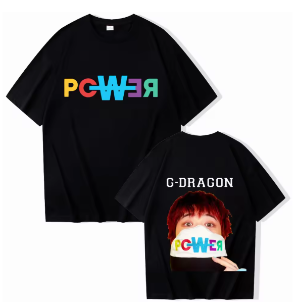 G-DRAGON 'ÜBERMENSCH 2025 World Tour' V.I.P Fan Merch T-Shirt