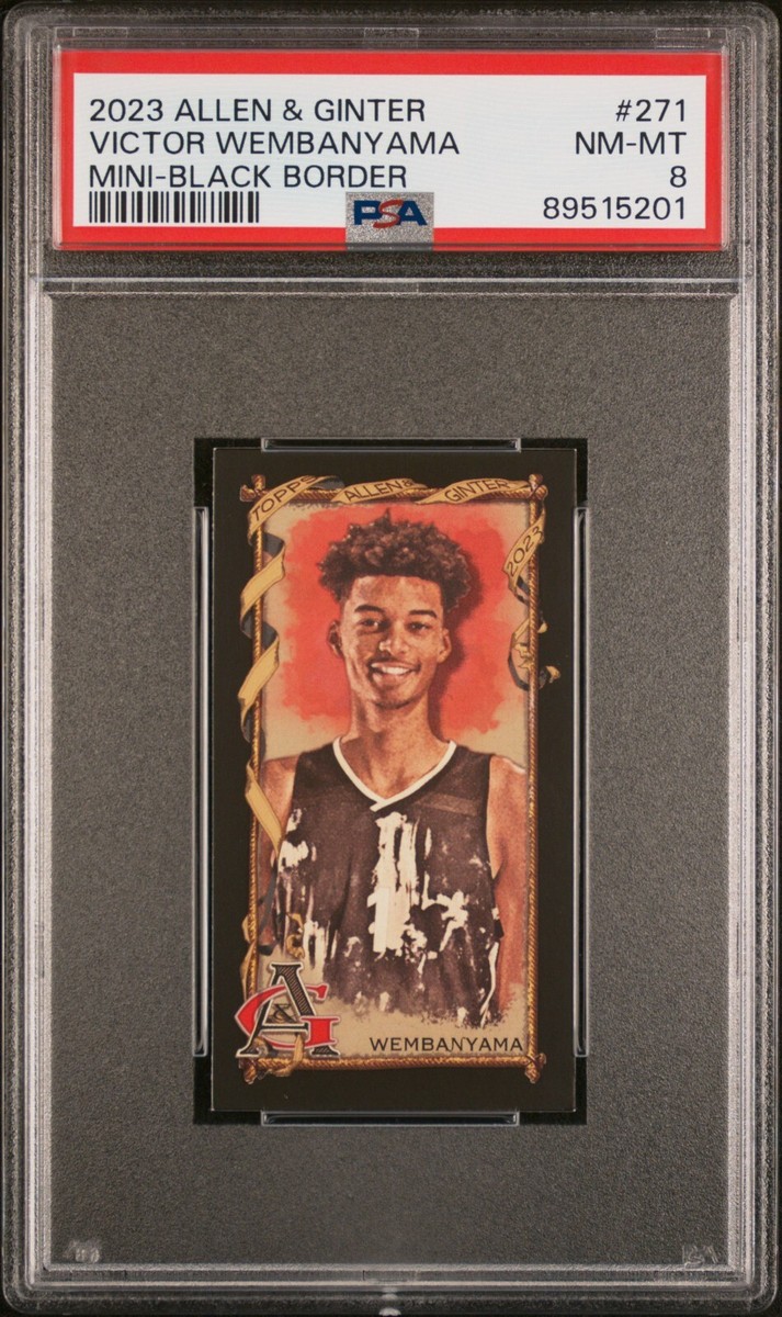 2023 Topps Allen & Ginter - Victor Wembanyama #271 Mini Black