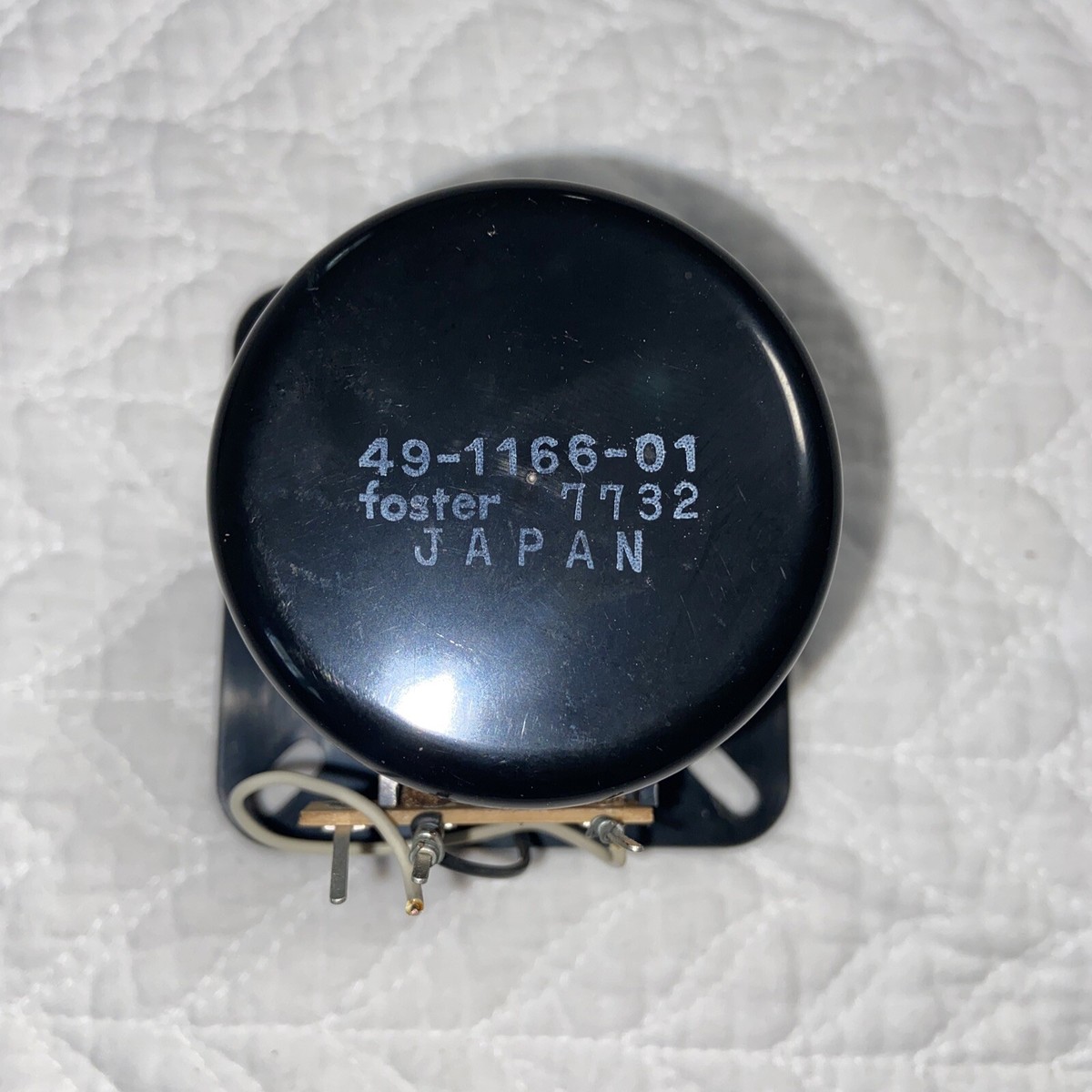 1 vintage Foster 49-1166 horn tweeter From Zenith Allegro 3000