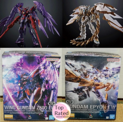 MG 1/100 Wing Gundam Zero EW & Gundam Epyon CROSS CONTRAST COLORS