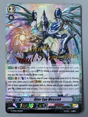 CARDFIGHT VANGUARD ALTER EGO MESSIAH LINK JOKER G-TD05/002EN (HOT
