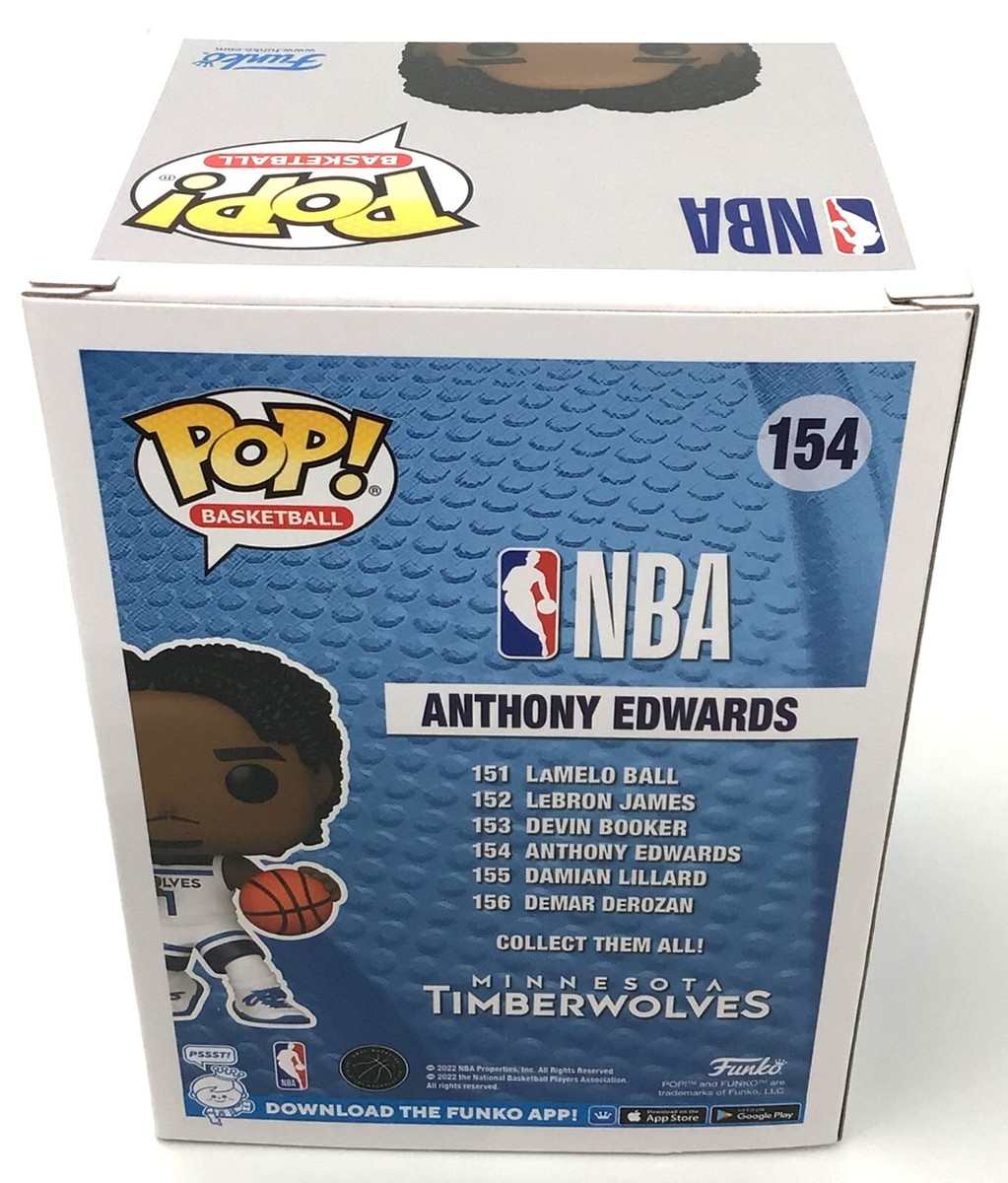 Funko Pop! NBA Minnesota Timberwolves Anthony Edwards #154 with