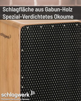 Schlagwerk CP5901 EVO Series Precise OS Snare Cajon - Black | eBay