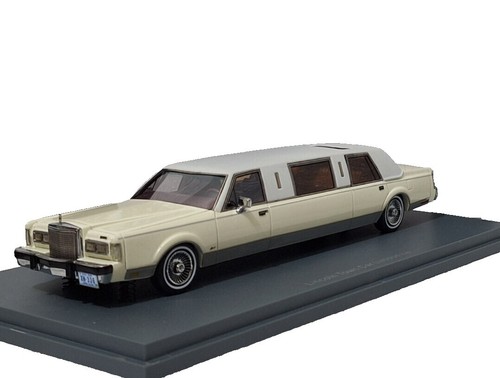 ヴィンテージミニカー フォードリンカーン コンチネンタル 白 テクノ