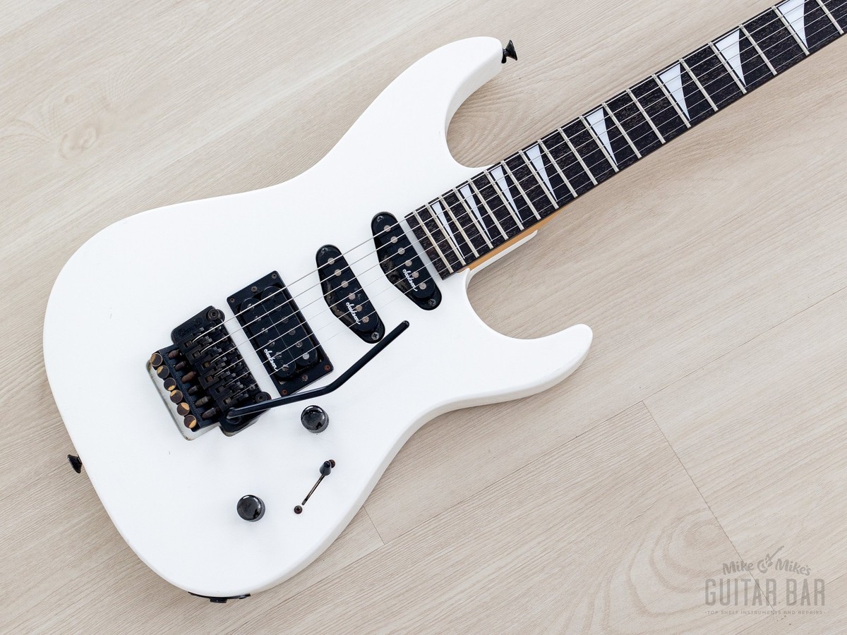 1989 Charvel Jackson DK-085-SSH Snow White w/ Floyd Rose, Japan | eBay