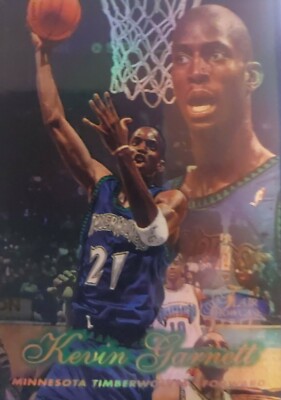 1997-98 Flair Showcase Kevin Garnett Showstopper Sec 2 Row 2 Seat