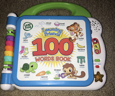 LeapFrog Learning Friends 100 Words Book Toy With Batteries | eBay