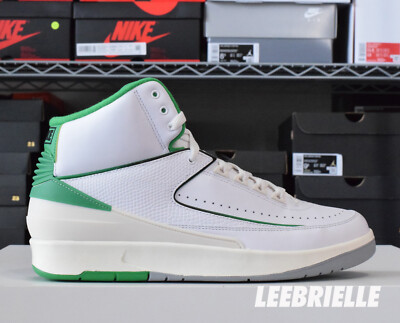 Nike Air Jordan 2 Retro Lucky Green DR8884-103 GS Men's Size | eBay