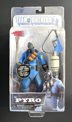 Team Fortress 2 - BLU Pyro NECA Figure - Unopened and Complete