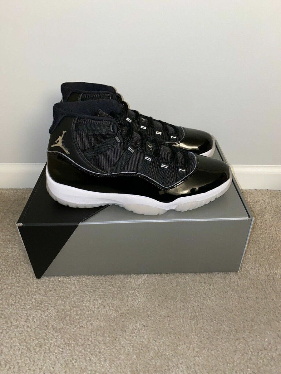 Air Jordan 11 Retro Jubilee 25th Anniversary Black CT8012-011 Size