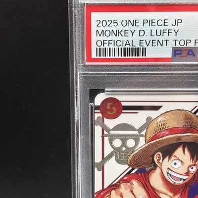 PSA 10 Luffy ST21-014 SR Flagship Battle Promo 2025 One Piece Card