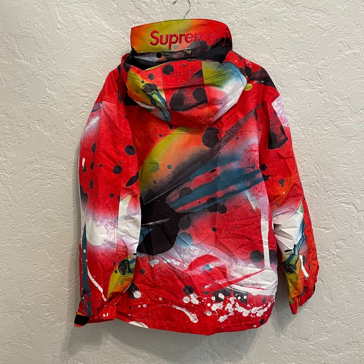 Supreme Gore-Tex Anorak Rammellzee Red SS20 Size Large BRAND NEW