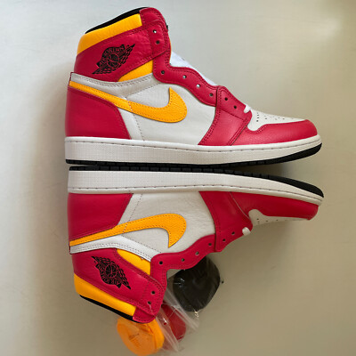 Air Jordan 1 Retro High OG Light Fusion Red 2021 - Men Size 10