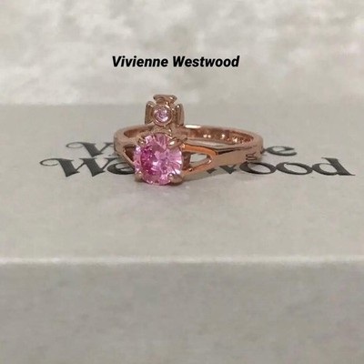 Vivienne Westwood Ring Size 6.5-7 Orb Pink NO BOX [EJ207 | eBay