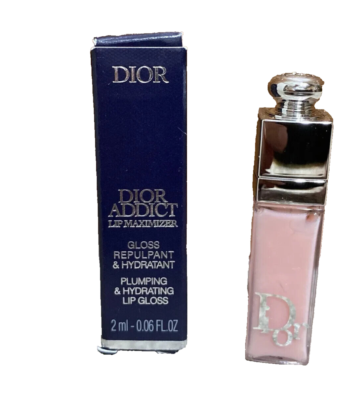 DIOR ADDICT Lip Maximizer 001 Pink 2mL/0.06 fl oz Sample Mini Size