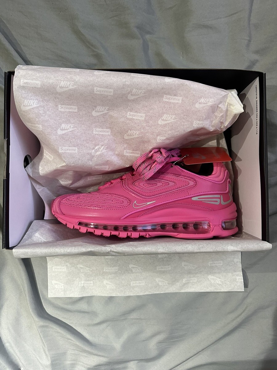 Nike Air Max 98 TL x Supreme Pink Pinksicle DR1033-600 Size 8