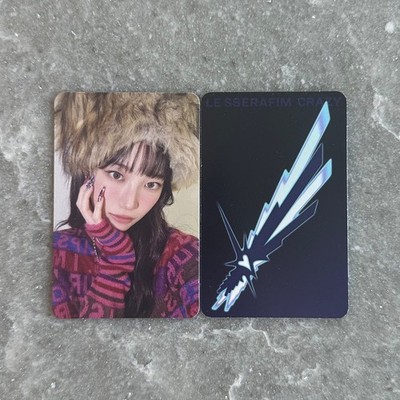 LE SSERAFIM] CRAZY / hello82 Exclusive Photocard POP-UP Chaewon | eBay