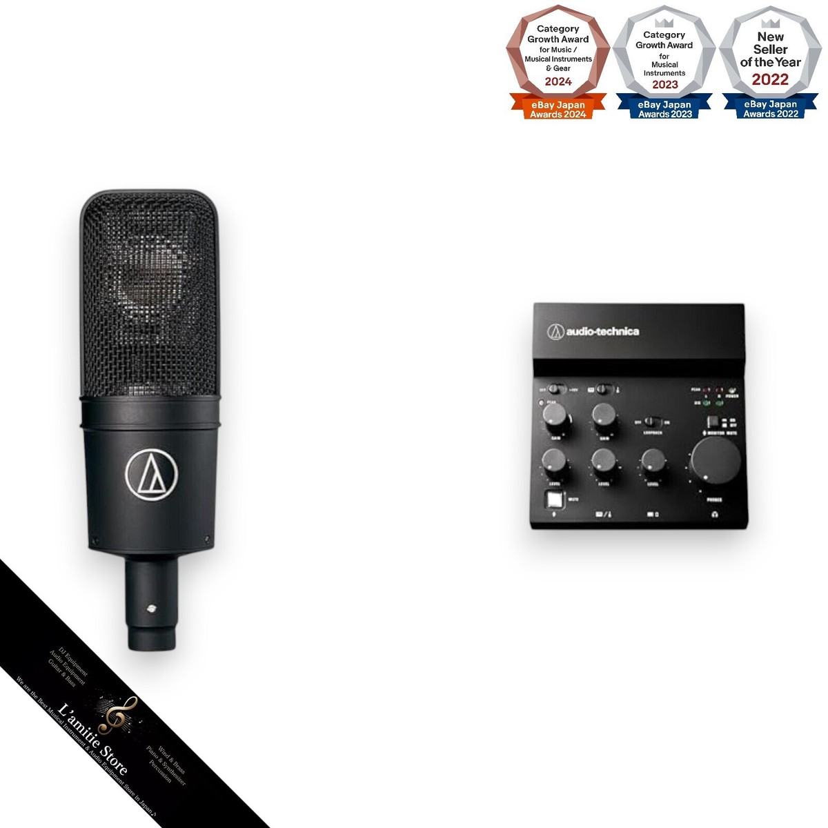 Audio Technica AT4040 AT-UMX3 Distribution DTM Set Japan ATUMX3