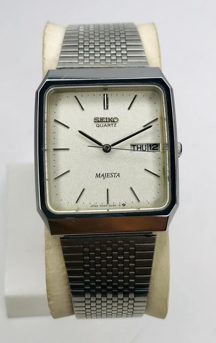 Vintage Seiko Majesta Square Quartz 9063-5020 Men's Watch | eBay