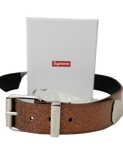 Supreme Repeat Leather Belt Floral FW25 XL | eBay