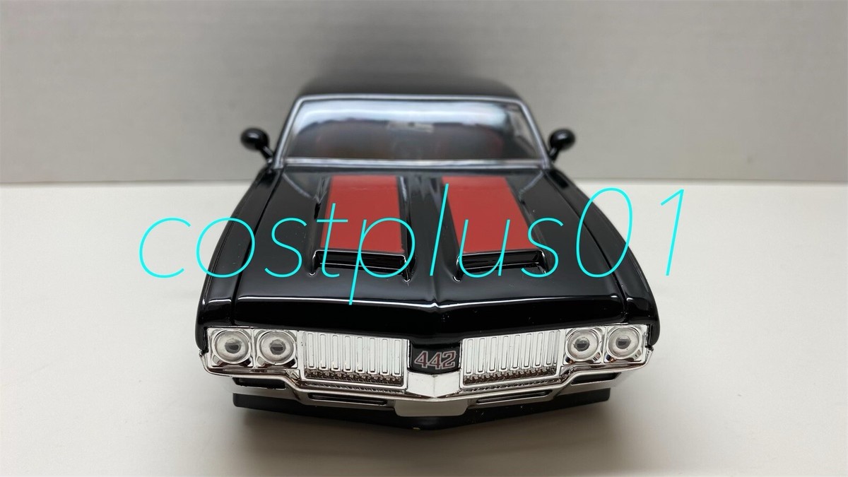JADA BTM 1970 OLDSMOBILE 442 BLACK 1:24 | eBay
