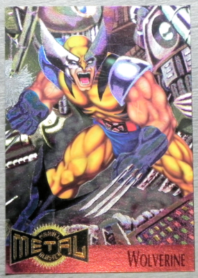 WOLVERINE (1) Promo Card 1995 Marvel METAL 